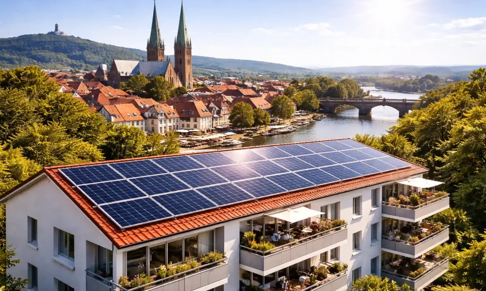 Photovoltaik Minden - Installation einer Photovoltaik-Anlage in Minden durch Wulmar Energy – Fachbetrieb für Solarstrom.